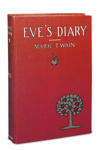 TWAIN, MARK. Eves Diary.